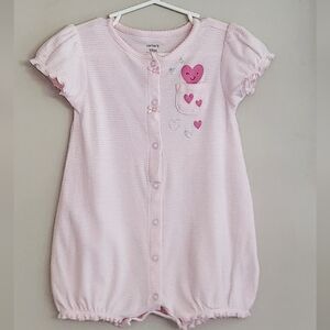 Carter's Baby Romper With Hearts  Size 18M